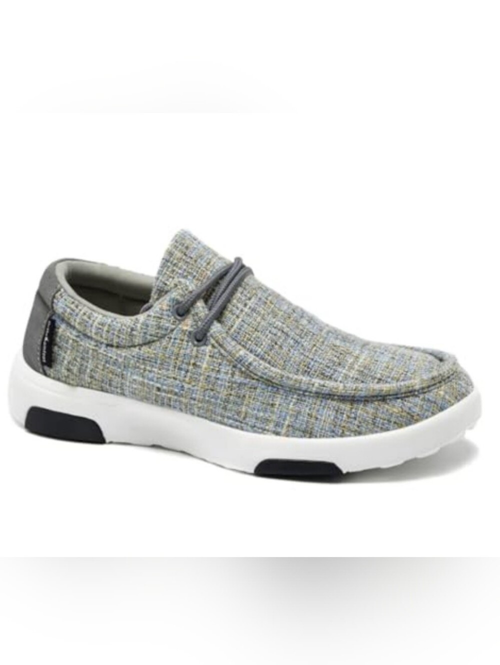 Womens Slip-On Casual Shoe in Heathered Gray - Lightweight Comfort